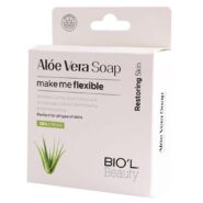 صابون آرایش پاکن شیرکرمی آلوئه ورا، ضد التهاب، پوست های خشک