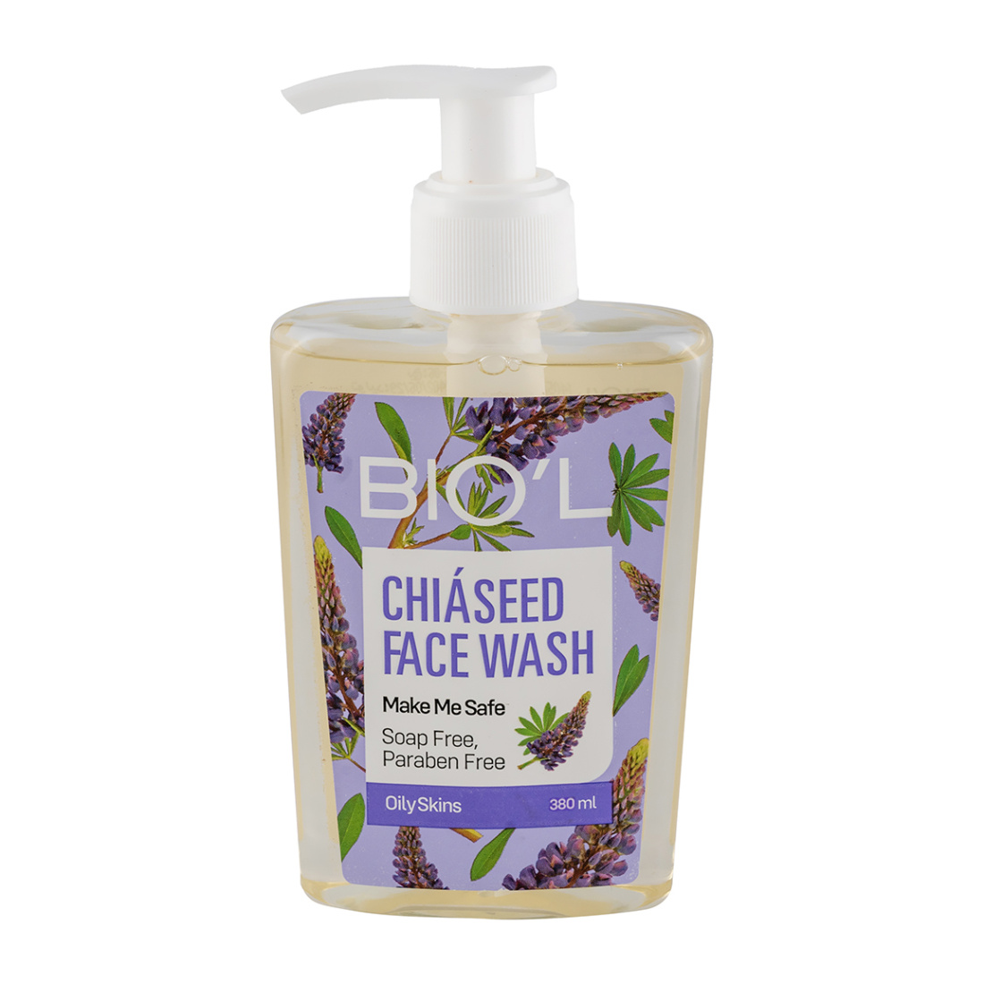 ژل شستشو صورت حاوی عصاره دانه چیا مناسب پوست چرب حجم 380 میلی لیتر ژل شستشو صورت حاوی عصاره دانه چیا مناسب پوست چرب حجم 380 میلی لیتر