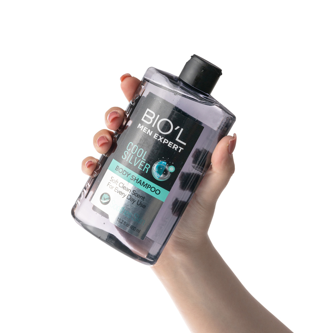 شامپو بدن مدل Cool Silver مناسب آقایان حجم 480 میلی لیتر شامپو بدن مدل Cool Silver مناسب آقایان حجم 480 میلی لیتر