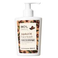 فیس واش کرمی حاوی روغن جوجوبا مناسب پوست خشک و نرمال 130میل