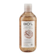 شامپو بدن ژلی سیلکی کوکو حاوی اسکراب مناسب پوست معمولی تا چرب حجم 400 میلی لیتر