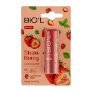 بالم لب رنگی مدل Straw Berry با SPF15 وزن 4.8 گرم