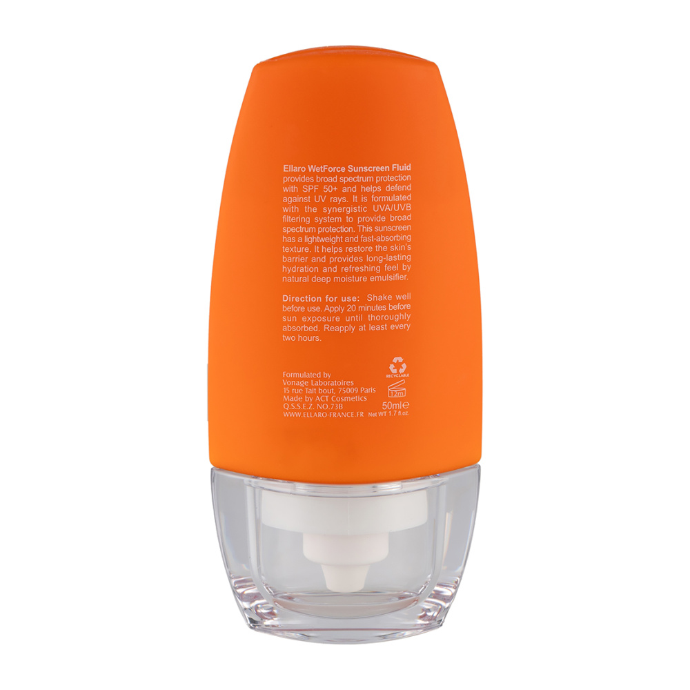 فلوئید ضد آفتاب وت فورس دارای SPF 50 حجم 50 میلی لیتر فلوئید ضد آفتاب وت فورس دارای SPF 50 حجم 50 میلی لیتر