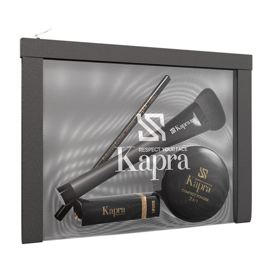 پک آرایشی 4 عددی به همراه کیف پک آرایشی 4 عددی به همراه کیف