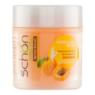 کرم دست و ناخن کاسه ای حاوی زردآلو 150میل