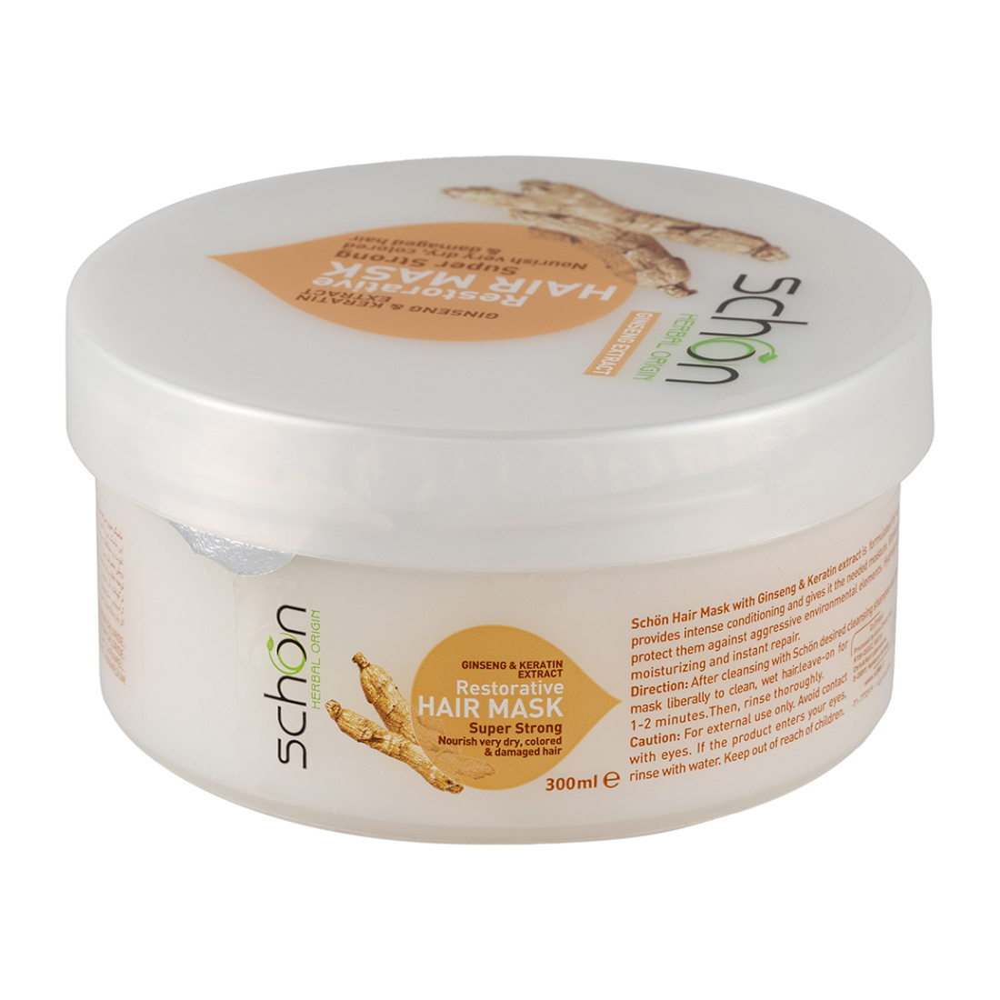 ماسک مو کاسه ای مدل کراتین و جینسینگ حجم 300 میلی لیتر ماسک مو کاسه ای مدل کراتین و جینسینگ حجم 300 میلی لیتر