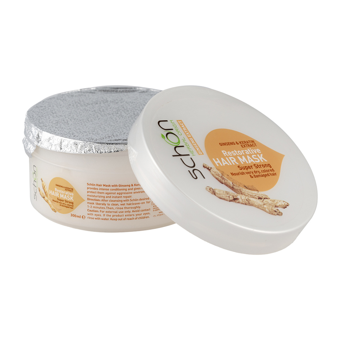 ماسک مو کاسه ای مدل کراتین و جینسینگ حجم 300 میلی لیتر ماسک مو کاسه ای مدل کراتین و جینسینگ حجم 300 میلی لیتر