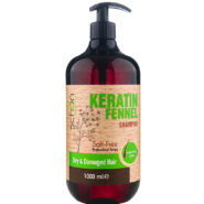 شامپو حاوی کراتین مناسب موهای خشک و آسیب دیده 1000میل