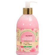مایع دستشویی آنتی باکتریال کرمی مرطوب کننده مدل پینک فلاور 500 میل