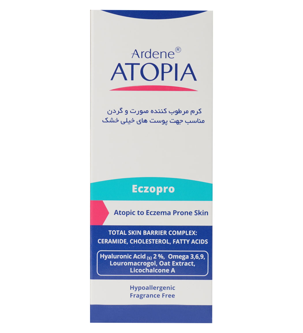 کرم اگزما صورت و گردن مدل Eczopro اتوپیا کرم اگزما صورت و گردن مدل Eczopro اتوپیا