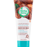 کرم کراتینه مو حاوی روغن آرگان و جوانه گندم مناسب موهای آسیب دیده هرباسنس 100میل