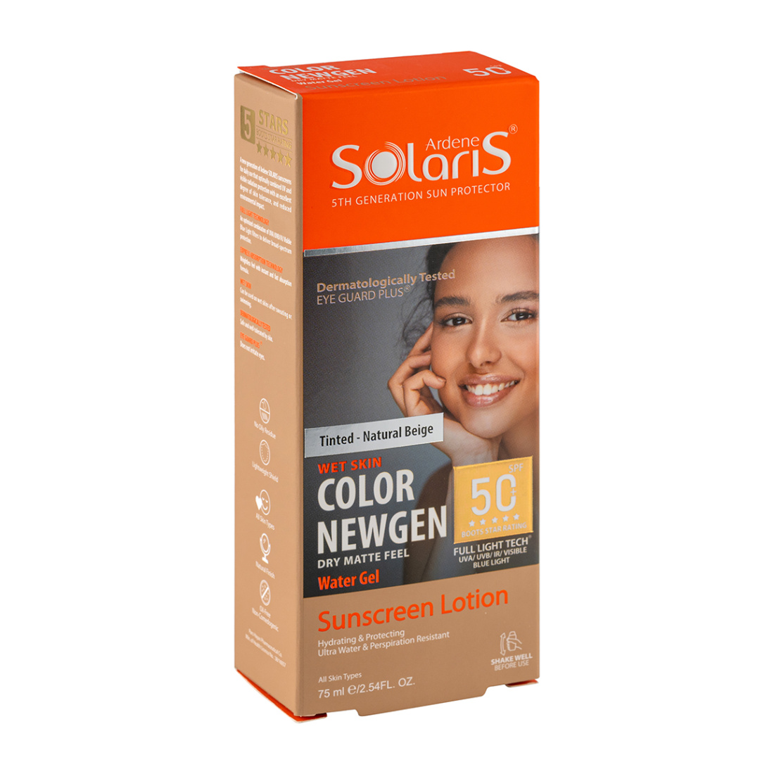 لوسیون ضد آفتاب مدل کالر نیوژن +SPF50 مناسب انواع پوست حجم 75 میلی لیتر لوسیون ضد آفتاب مدل کالر نیوژن +SPF50 مناسب انواع پوست حجم 75 میلی لیتر