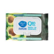 دستمال مرطوب پاک کننده آرایش حاوی Q10 و عصاره آووکادو 50 عددی