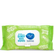 دستمال مرطوب کودک کالاندولا درب دار 50عددی