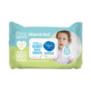 دستمال مرطوب کودک بسته 100 عددی