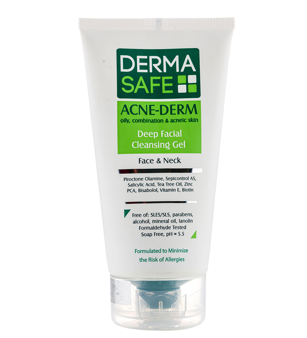 ژل شستشوی صورت و گردن مناسب پوست های چرب مختلط و دارای آکنه 150میل ژل شستشوی صورت و گردن مناسب پوست های چرب مختلط و دارای آکنه 150میل