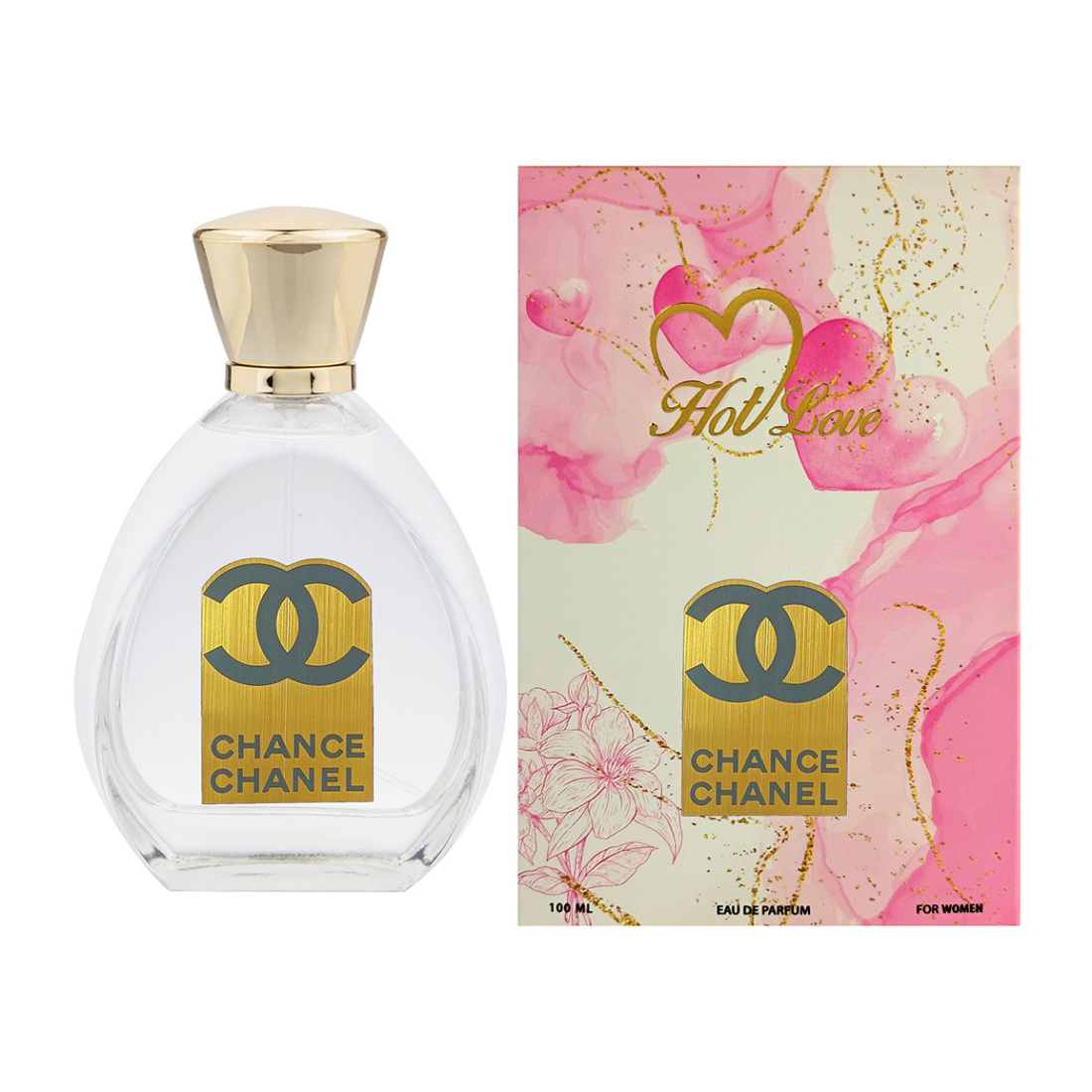 ادوپرفیوم زنانه مدل Chance Chanel حجم 100 میلی لیتر ادوپرفیوم زنانه مدل Chance Chanel حجم 100 میلی لیتر