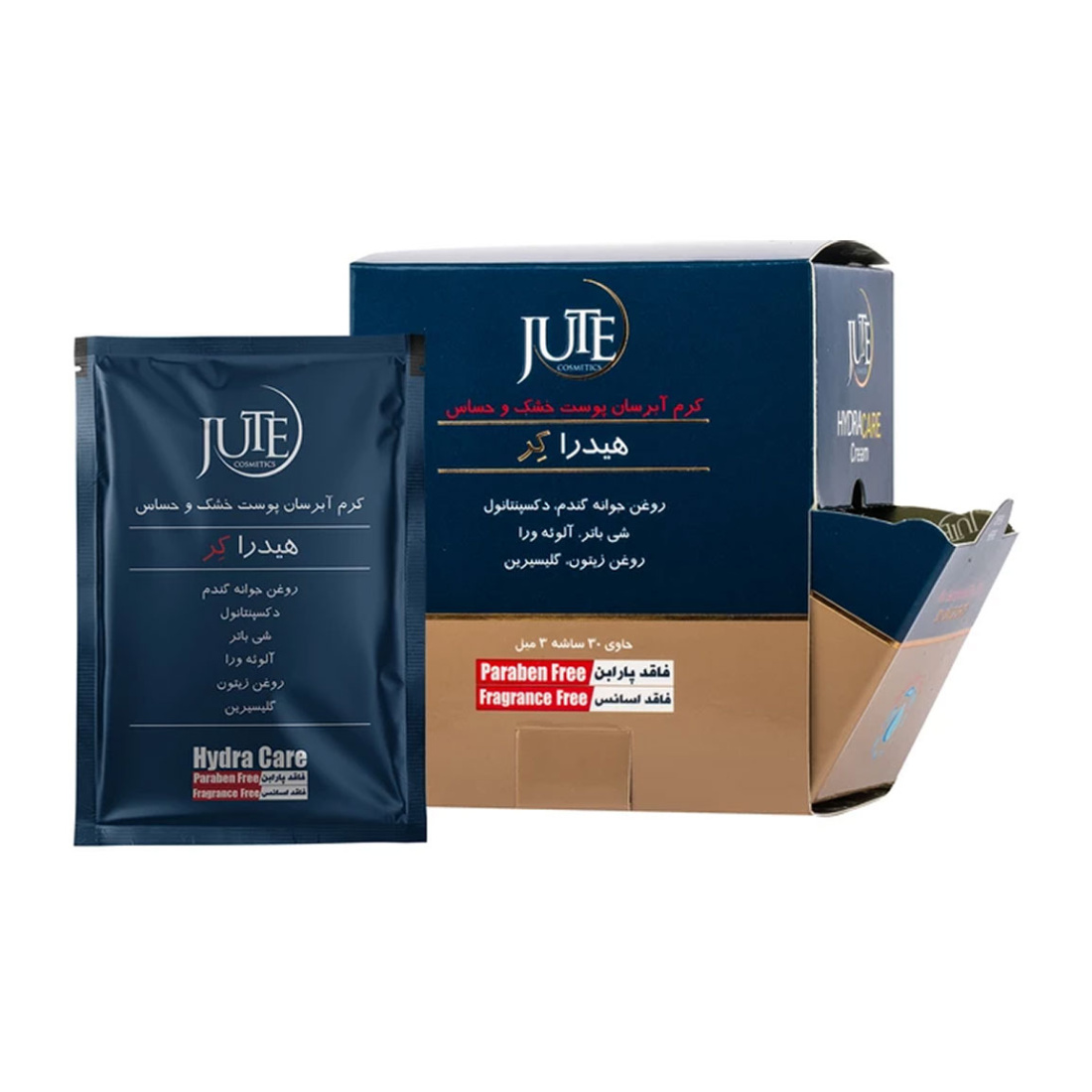 پک ساشه ای 3 میل کرم مرطوب کننده هیدراکر اس پی بسته 30 عددی پک ساشه ای 3 میل کرم مرطوب کننده هیدراکر اس پی بسته 30 عددی