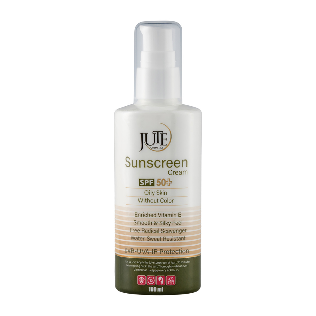 ضد آفتاب بی رنگ اس پی اف 50 مناسب پوست چرب 100 میل ضد آفتاب بی رنگ اس پی اف 50 مناسب پوست چرب 100 میل