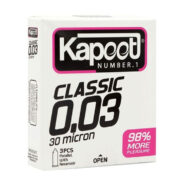 کاندوم مدل Classic 30 micron بسته 3 عددی