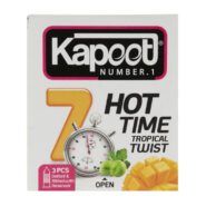 کاندوم مدل 7Hot Time بسته 3 عددی
