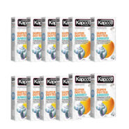 کاندوم مدل Supper dotted پک 12 عددی