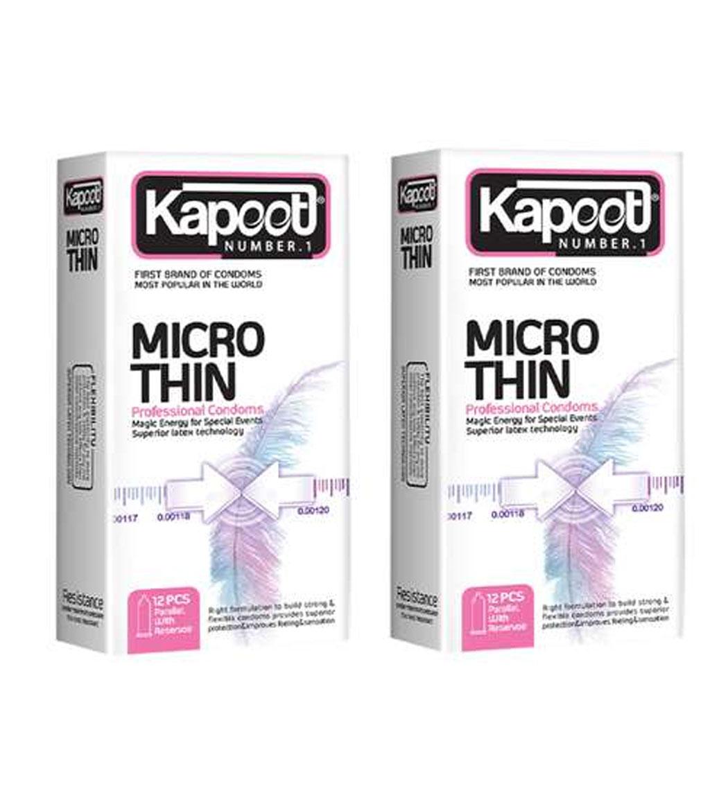 پک دو عددی کاندوم Ultra Thin پک دو عددی کاندوم Ultra Thin