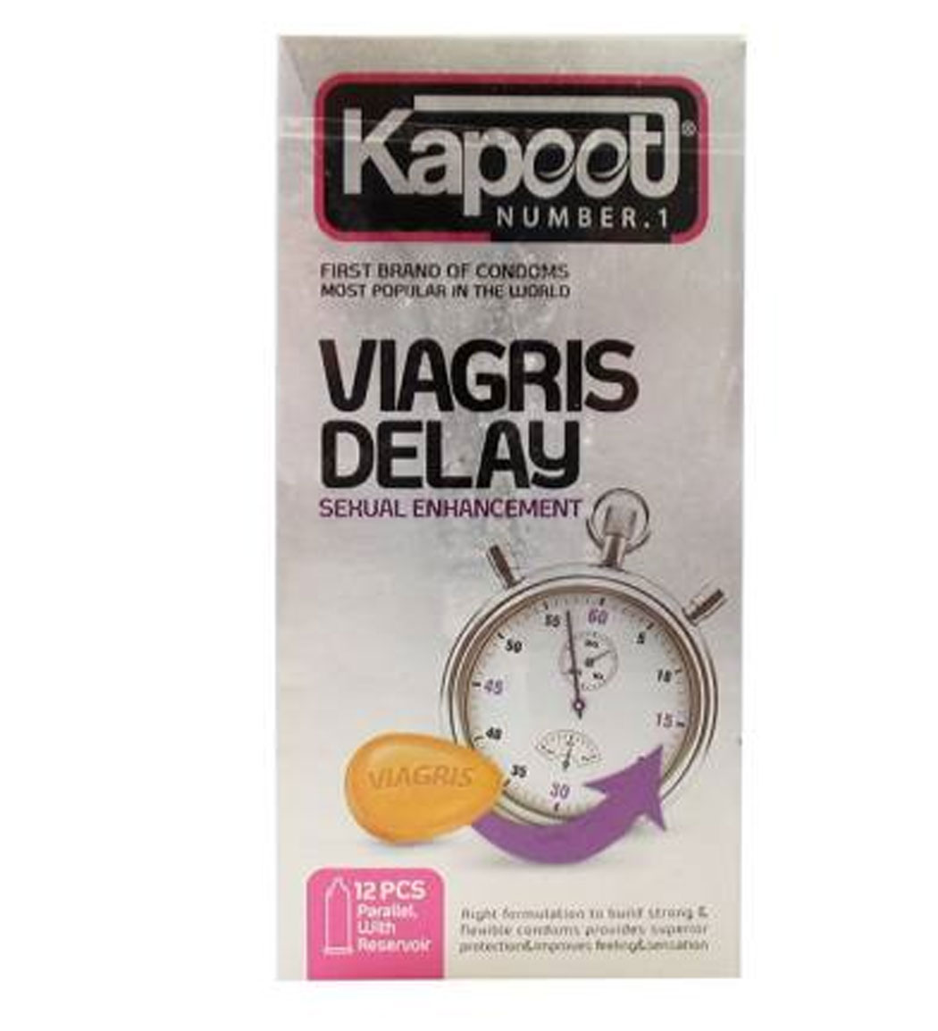 کاندوم مدل viagris delay بسته 12 عددی کاندوم مدل viagris delay بسته 12 عددی