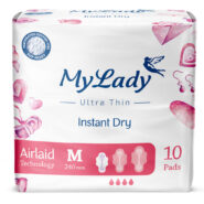 پک 5 عددی نواربهداشتی اولترا مدل همیشه خشک سایز متوسط 10عددی