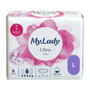 نواربهداشتی اولترا مدل به نرمی ابریشم سایز یزرگ 8عددی