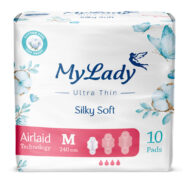 پک 5 عددی نواربهداشتی اولترا مدل به نرمی ابریشم سایز متوسط 10عددی