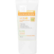 ‫کرم ضد آفتاب SPF50 سان سلوشن فاقد چربی بی رنگ 40میل