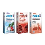 کاندوم 12 عددی تاخیری فیزیکی نازک مجموعه 3 عددی