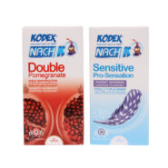 کاندوم مدل Double Pomegranate به همراه کاندوم مدل Sensitive Pro بسته 12 عددی