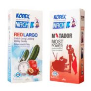 کاندوم مدل Matador بسته 12 عددی به همراه کاندوم مدل Red largo