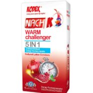 کاندوم 12 عددی تاخیری خاردار تحریک کننده مدل وارم چلنجر 5 در 1