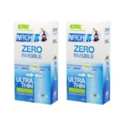 کاندوم 12 عددی مدل Zero Invisible مجموعه 2 عددی