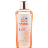 تونر پاک کننده پوست صورت حاوی ویتامین C مناسب پوست چرب 200میل