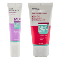 پک کرم ضد چروک فاقد پارابن و کرم دور چشم مولتی افیکیسی