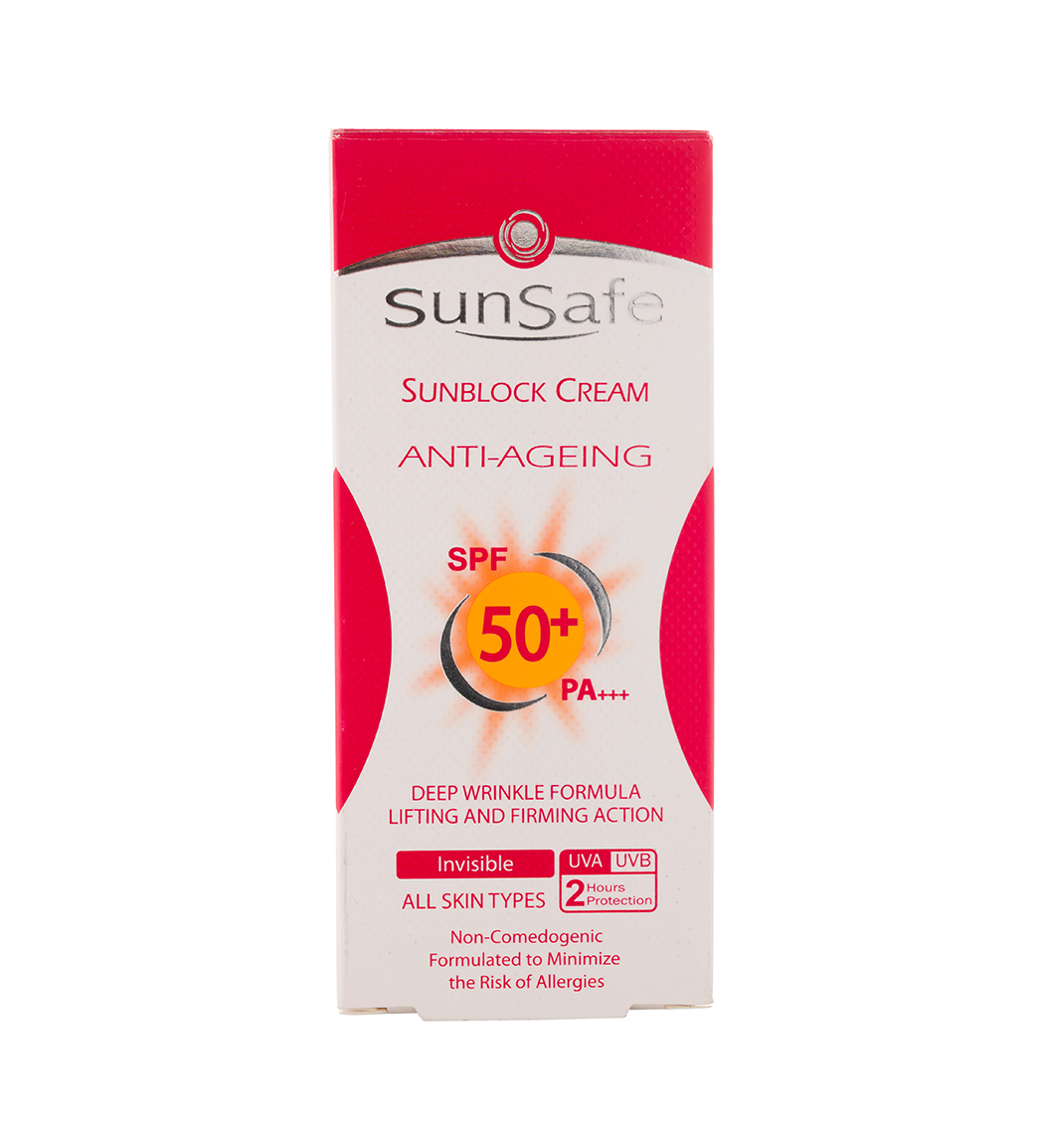 کرم ضد آفتاب و ضد چروک فاقد رنگ spf50 کرم ضد آفتاب و ضد چروک فاقد رنگ spf50
