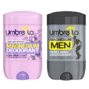 پک ژل دئودورانت زنانه انرژی حجم 75 میل و دئودورانت مردانه هیرومن حجم 75 میل