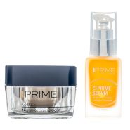 پک کرم شب بازسازی کننده پوست و سرم ویتامین سی