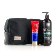 مجموعه مراقبت از پوست و مو مدل V28 به همراه کیف