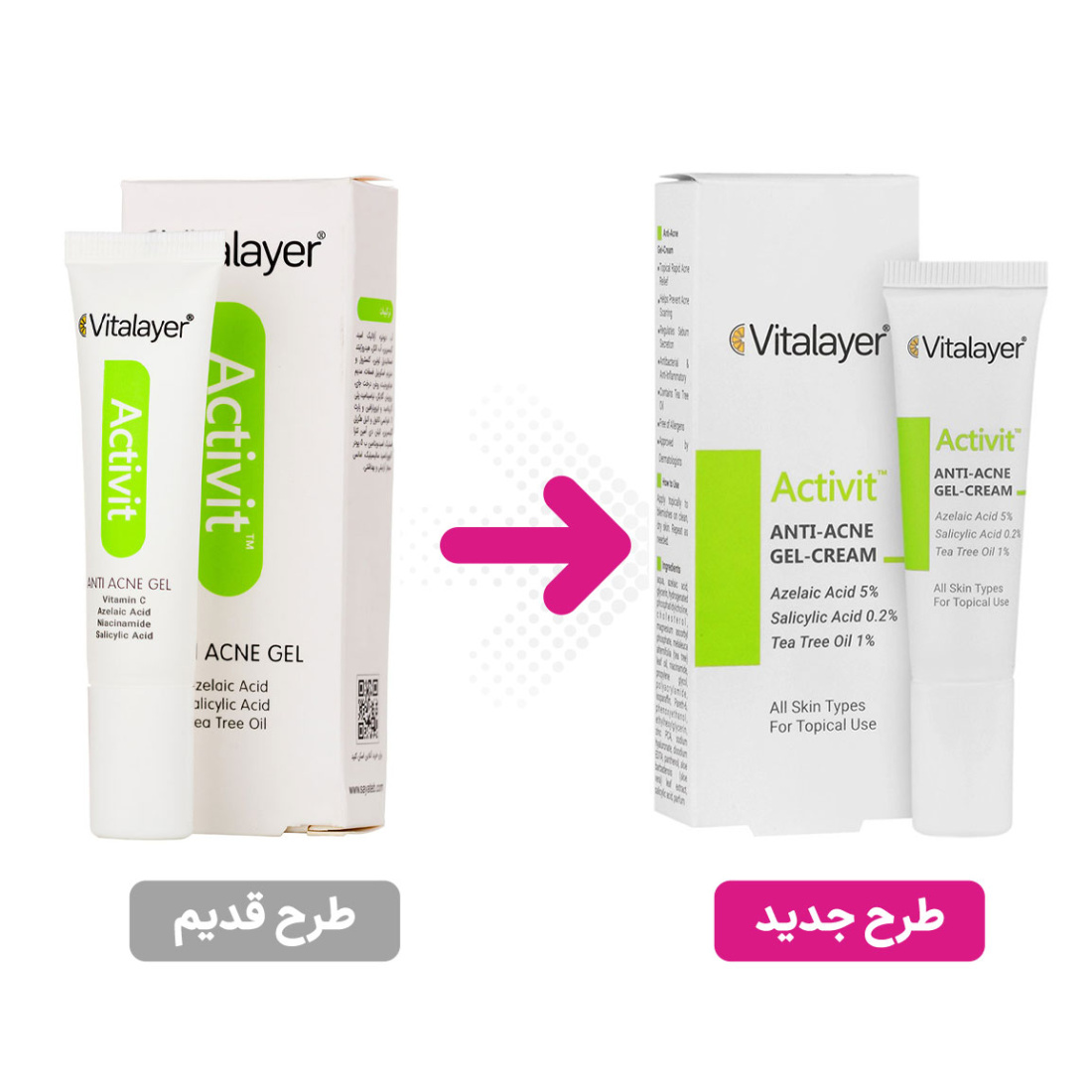 کرم ژل ضد جوش اکتیویت حجم 15 میل کرم ژل ضد جوش اکتیویت حجم 15 میل