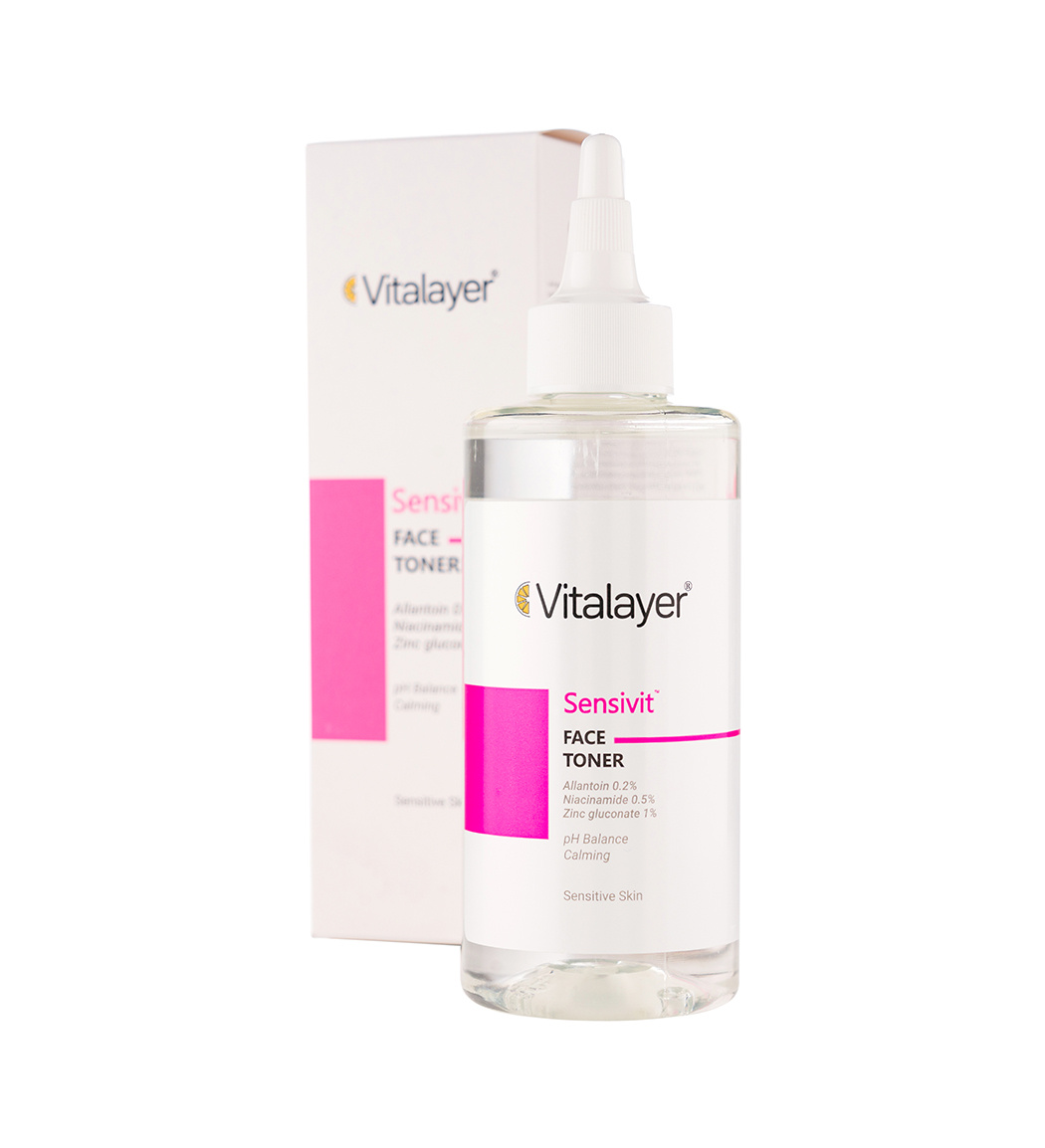 تونر پاک کننده صورت سنسی ویت مناسب پوست حساس 200میل تونر پاک کننده صورت سنسی ویت مناسب پوست حساس 200میل