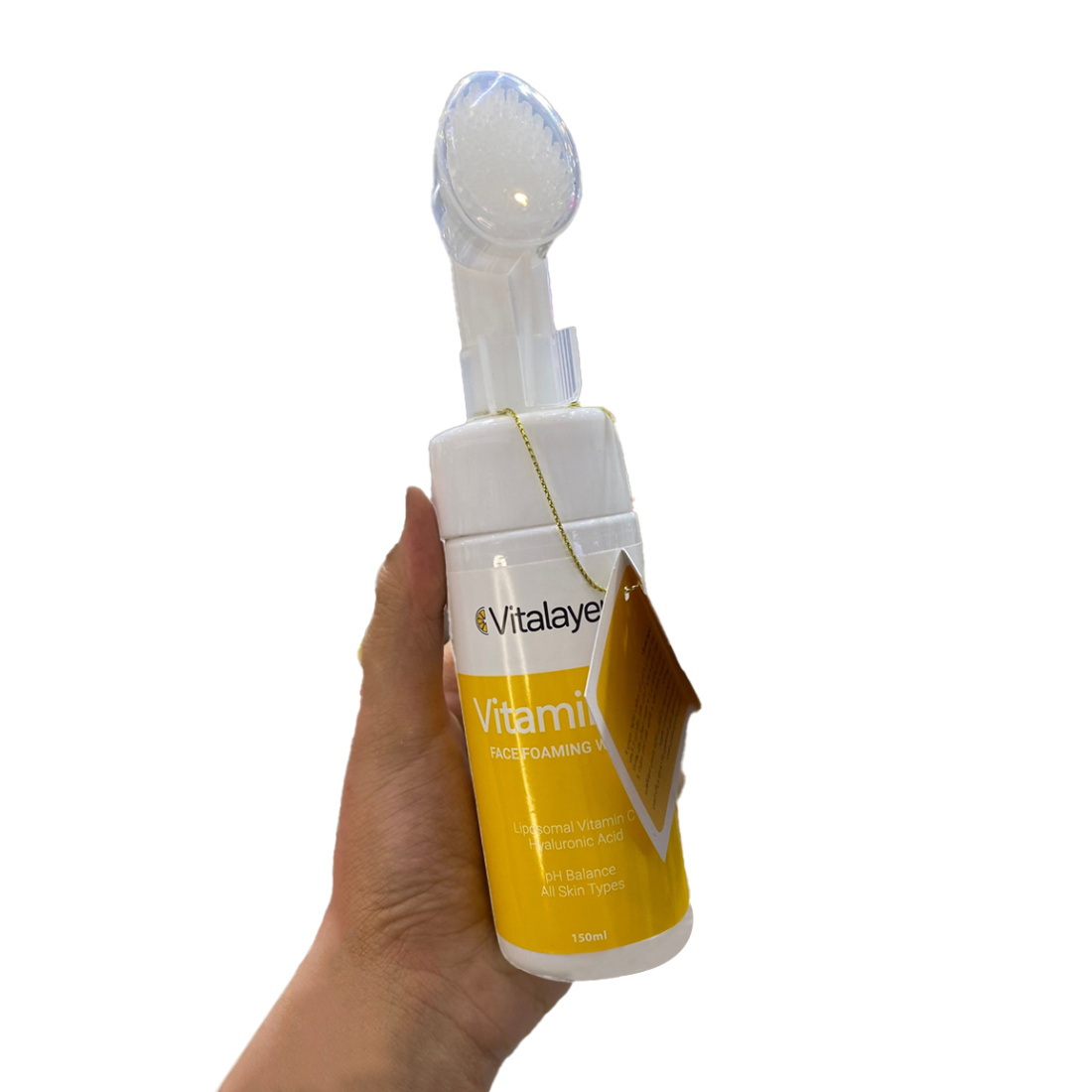 فوم شست و شو صورت حاوی ویتامین سی حجم 150میل فوم شست و شو صورت حاوی ویتامین سی حجم 150میل